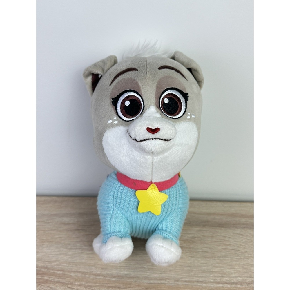Disney Store Keia Puppy Dog Pals 10" Plush Toy Stuffed Animal Blue Shirt